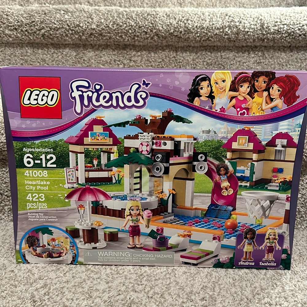 NIB Lego Friends Heartlake City Pool Retired Set